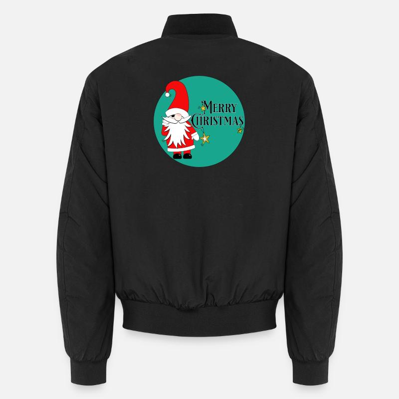 Merry Christmas - Unisex Bomberjacke - Schwarz