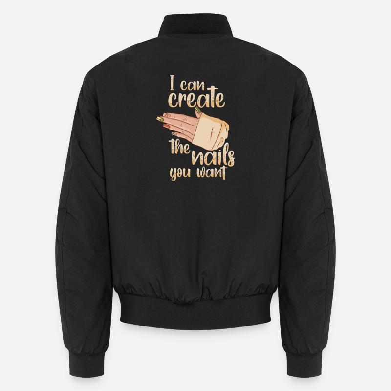 Je crée les ongles que vous voulez manucure Bomber unisexe