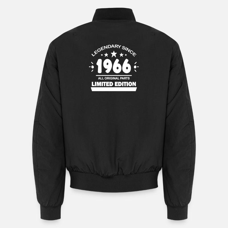 1966 - Born 1966 - Year of construction 1966 Unisex Bomber Jacket