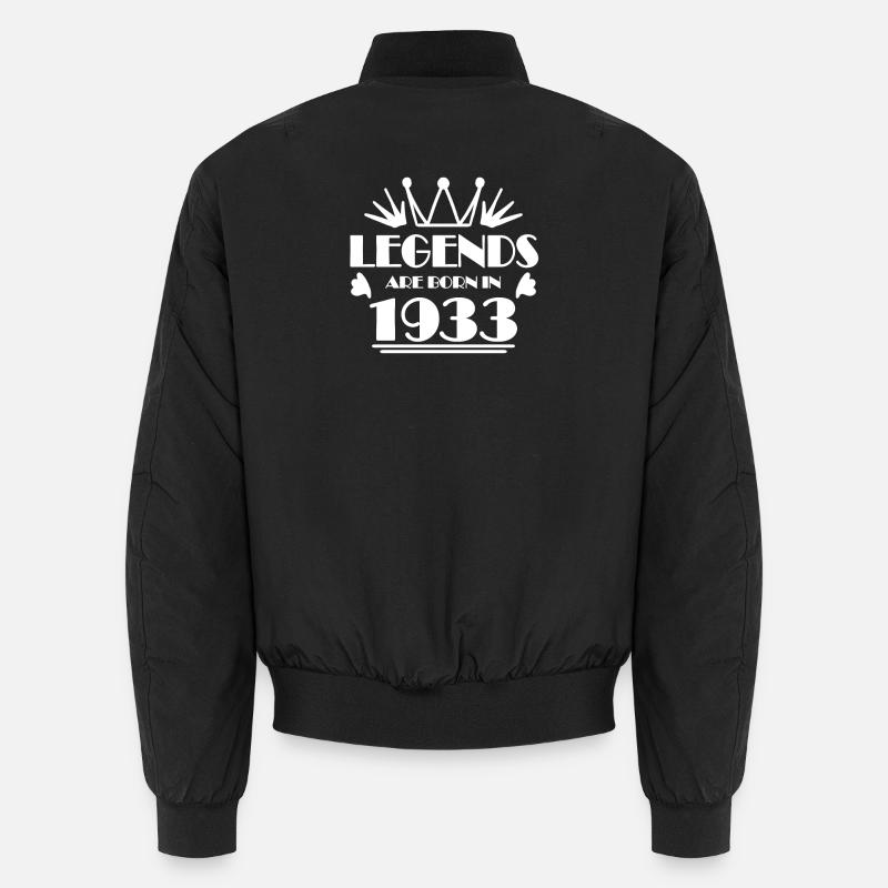 1933 - Né 1933 - Année de construction 1933 Bomber unisexe