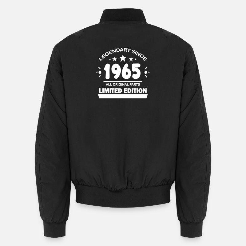 1965 - Né 1965 - Année de construction 1965 Bomber unisexe