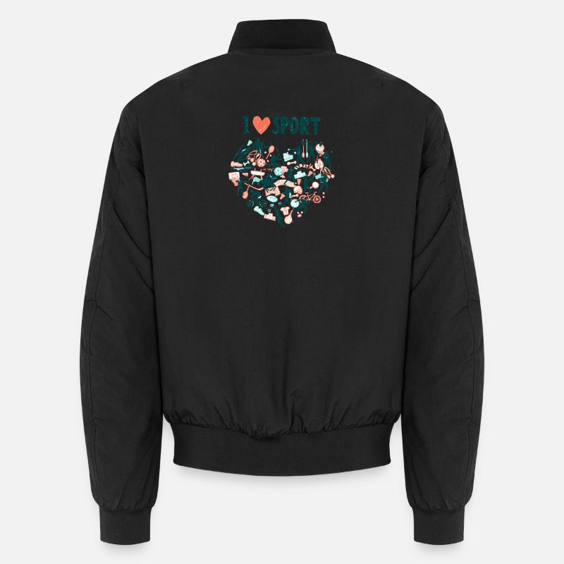 sport - Unisex Bomber Jacket - black