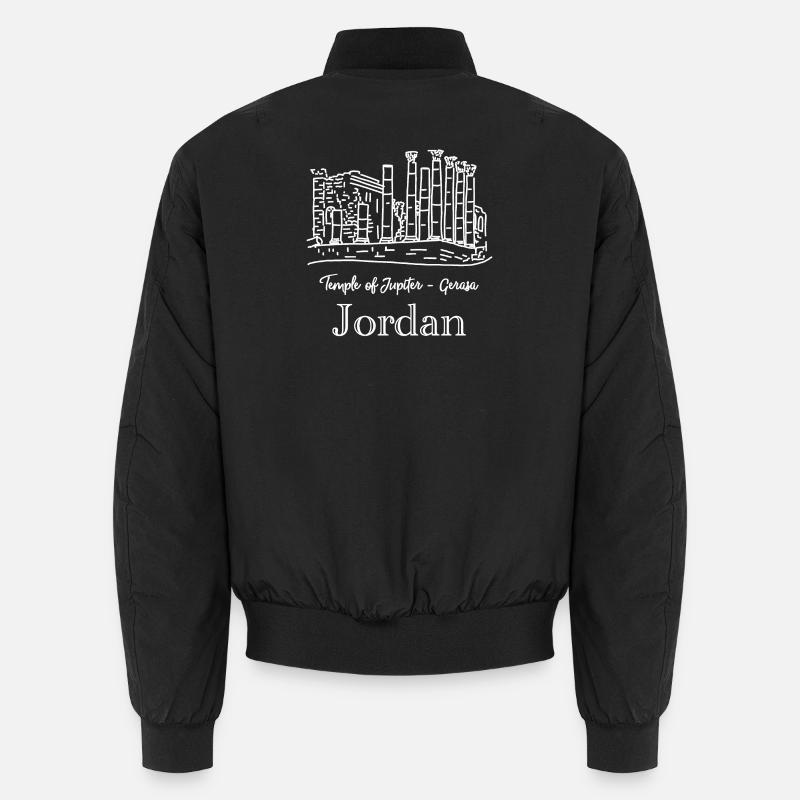 Jordanie, Jerash, Temple de Jupiter Bomber unisexe