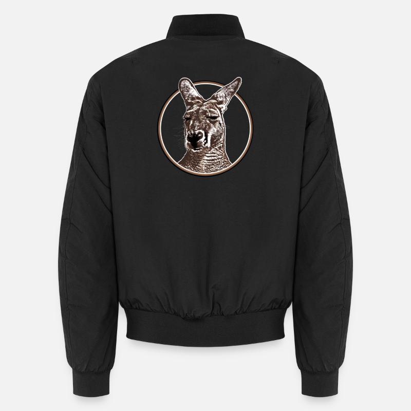 Kangaroo head Unisex Bomber Jacket