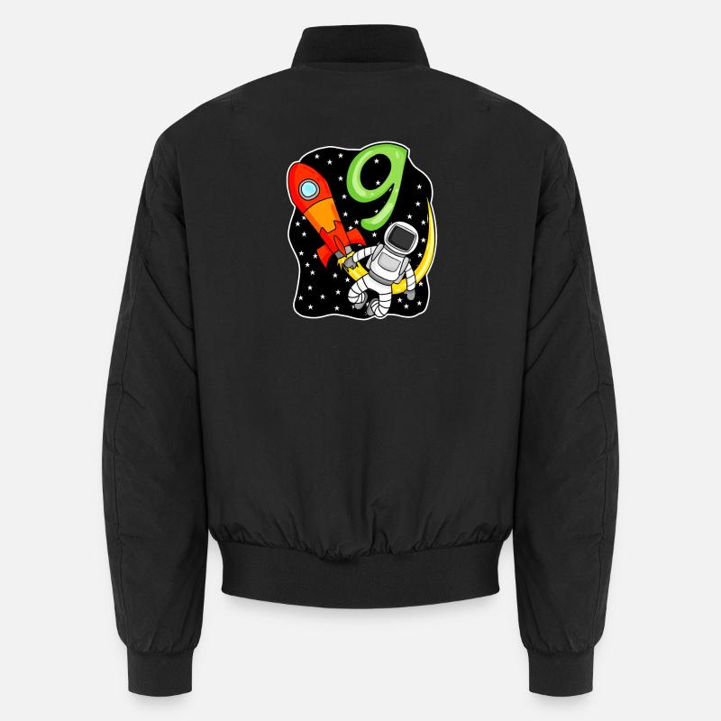 9e anniversaire - 9 ans Jeune astronaute Bomber unisexe