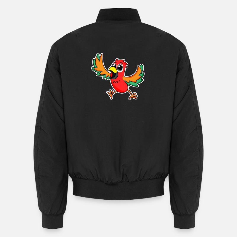 Perroquet Oiseaux Oiseaux Bomber unisexe