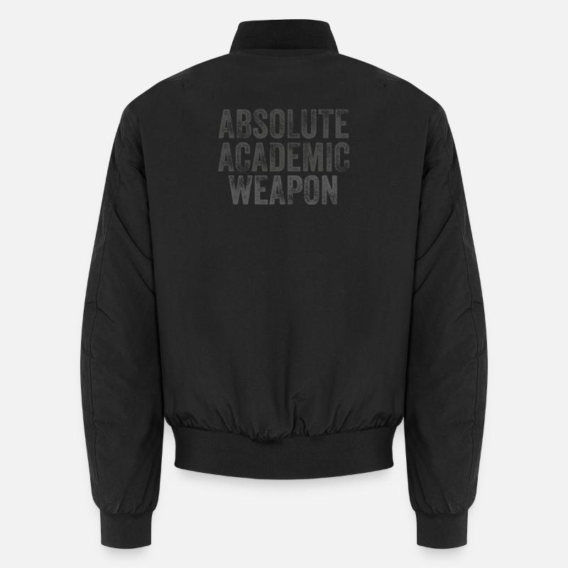 Students Absolute Academic Weapon Unisex Bomber Jacket