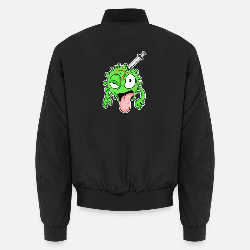Virus Impfung Unisex Bomberjacke