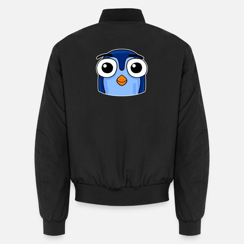 Penguin Head Unisex Bomber Jacket