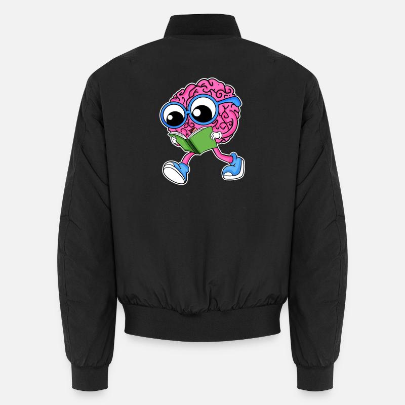 Brain reading Unisex Bomber Jacket