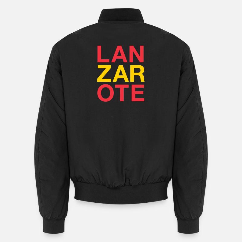 LANZAROTE Espagne Espagne Espagne Drapeau espagnol Bomber unisexe