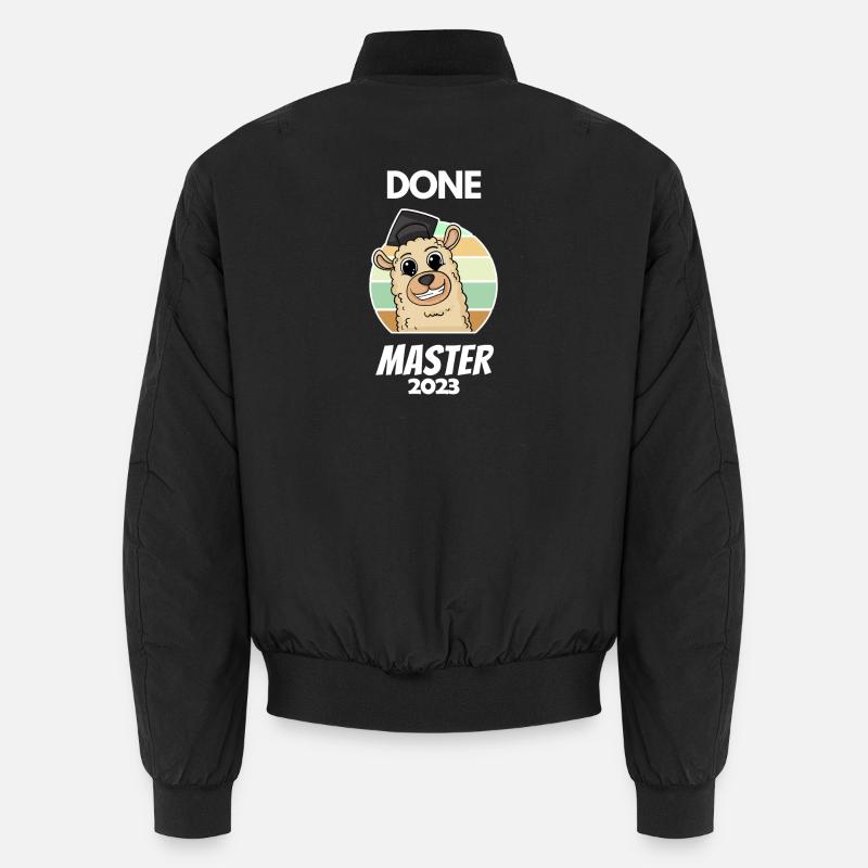 Master 2023 - Unisex Bomber Jacket - black