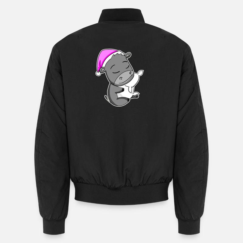 Esel - Unisex Bomberjacke - Schwarz