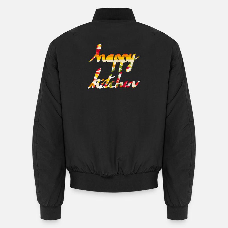 happy kitchen Unisex Bomber Jacket