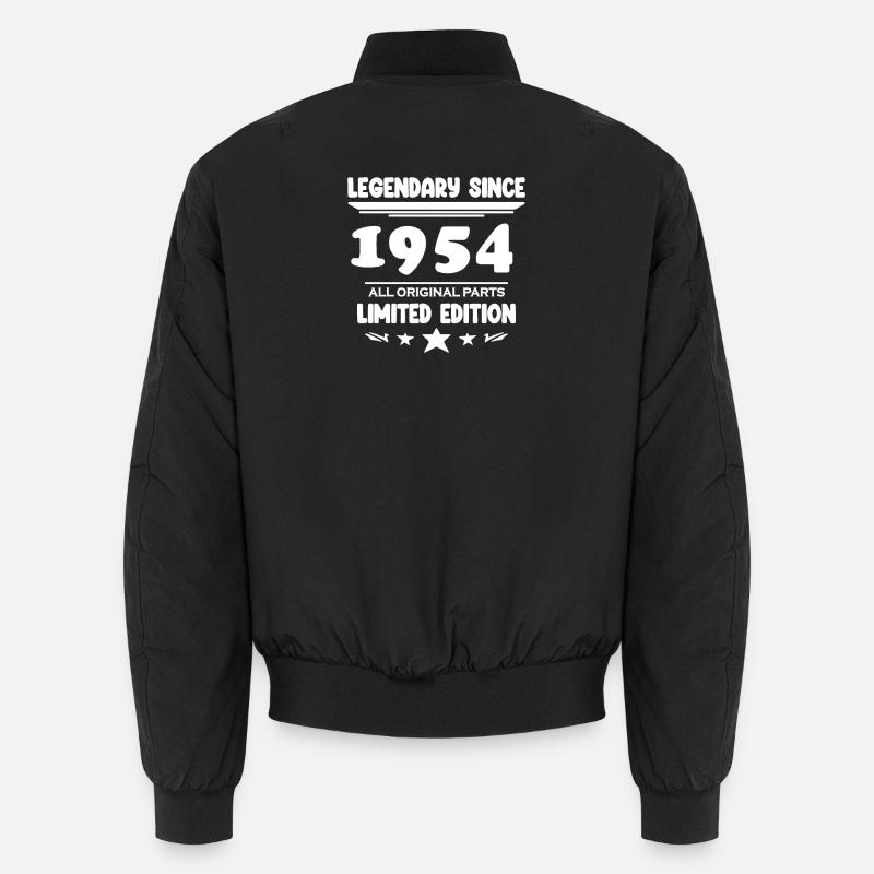 1954 - Né 1954 - Année de construction 1954 Spruch Bomber unisexe
