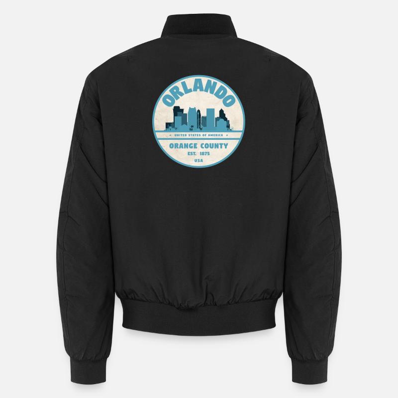 Orlando Skyline Unisex Bomberjacke