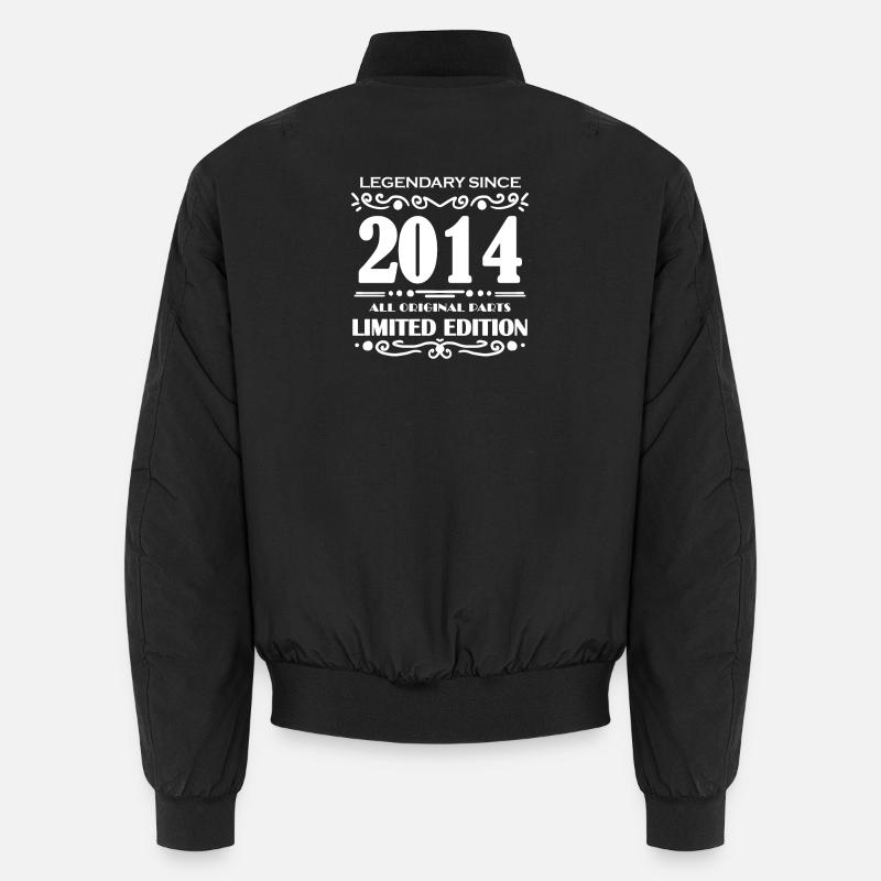 2014 - millésime 2014 - année de construction 2014 Bomber unisexe