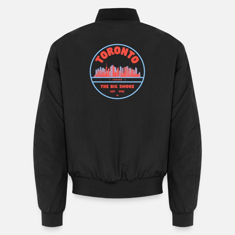 Toronto Skyline Emblem Big Smoke Unisex Bomberjacke