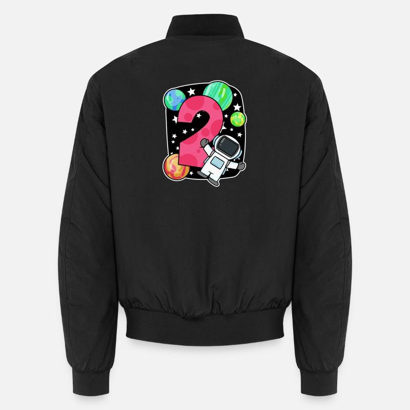 2 Jahre Geburtstag Junge Geschenk Unisex Bomberjacke