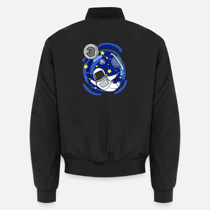 Cadeau de garçon d’anniversaire de 3 ans Bomber unisexe
