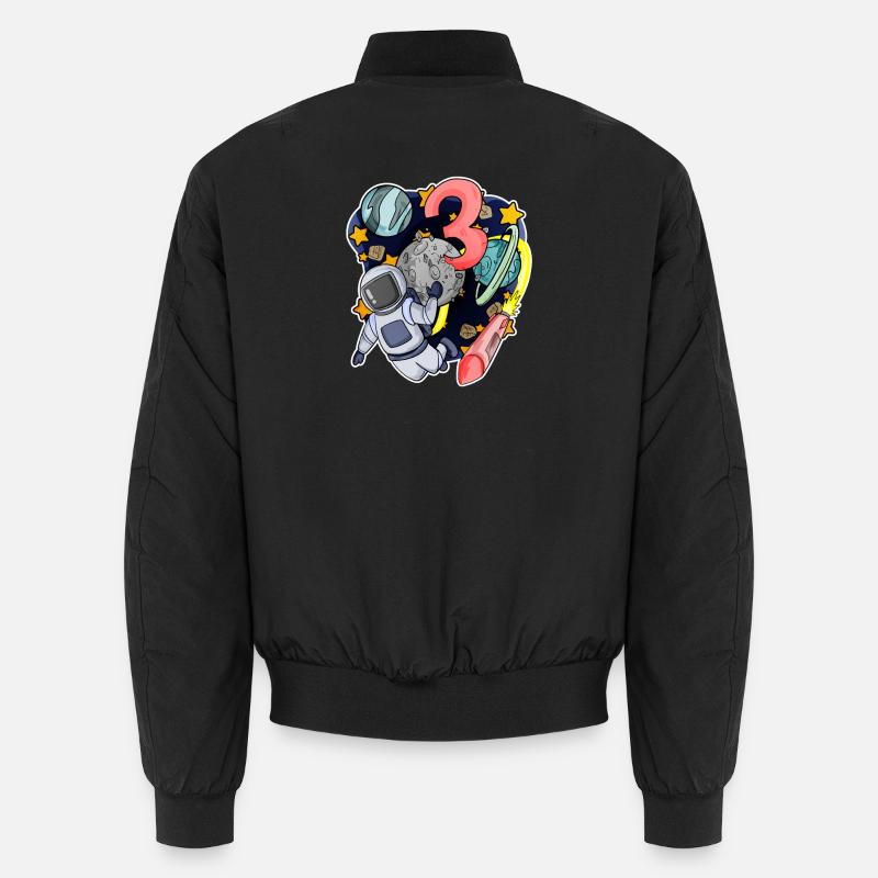 Cadeau de garçon d’anniversaire de 3 ans Bomber unisexe