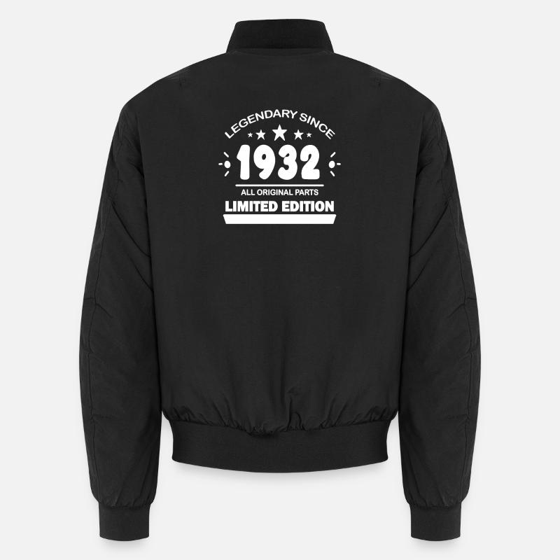 1932 - Né 1932 - Année de construction 1932 Spruch Bomber unisexe