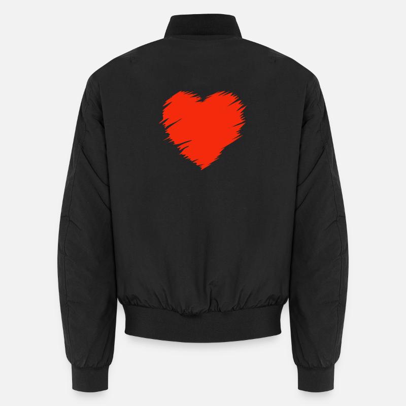 Valentinstag, Valentinstag, Valentinstag - Unisex Bomberjacke - Schwarz