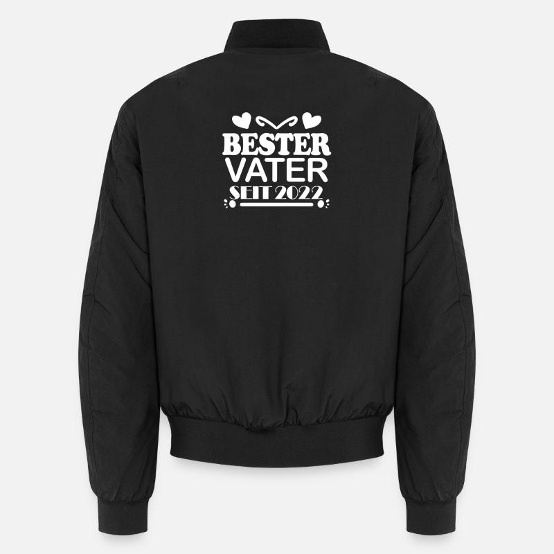 Bester Vater seit 2022 Unisex Bomberjacke