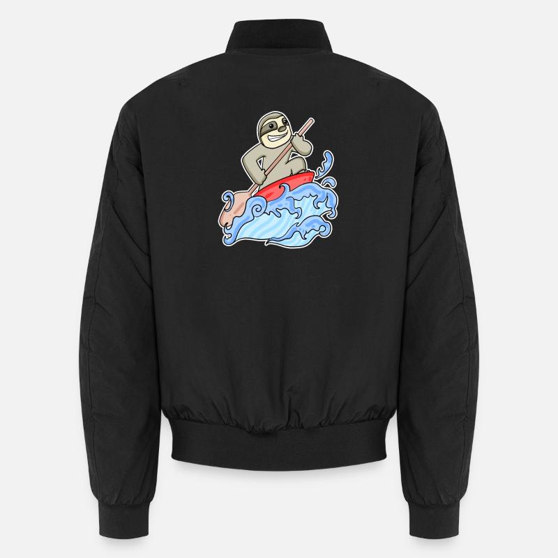 Stand Up Paddle Sloth Bomber unisexe