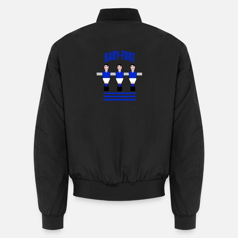 Table football - Unisex Bomber Jacket - black