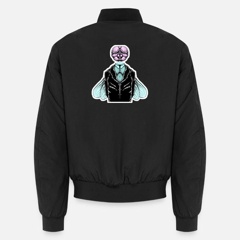 Smoking-Fliege - Unisex Bomberjacke - Schwarz