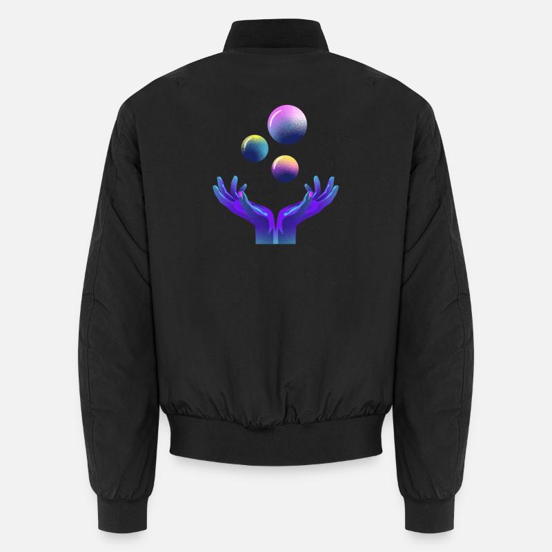 graphique, univers, planète Bomber unisexe