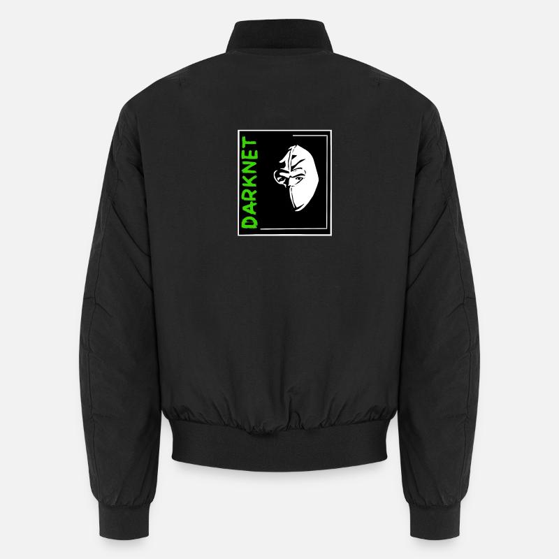 Darknet - Unisex Bomber Jacket - black