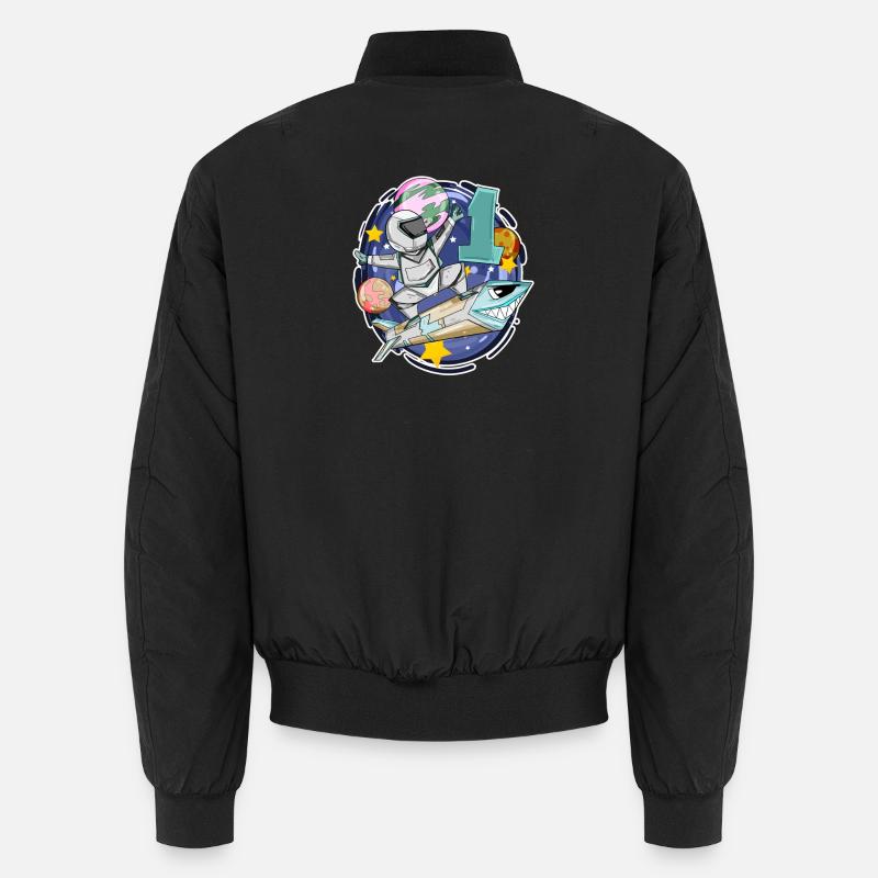 1 Jahr alt - Einschulung - Gewinner Unisex Bomberjacke