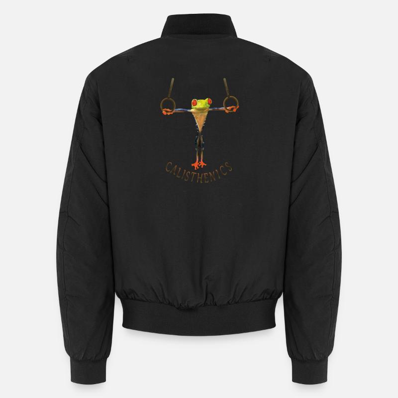 Calisthenics - Unisex Bomber Jacket - black