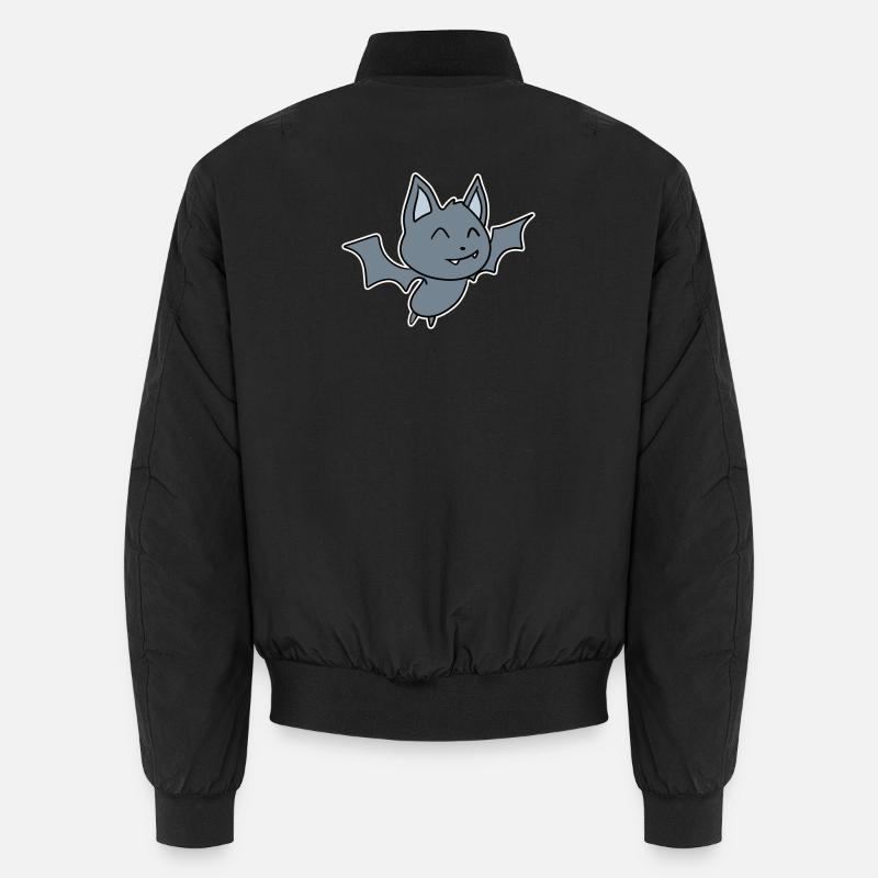 Fledermaus Kinder Motiv Unisex Bomberjacke