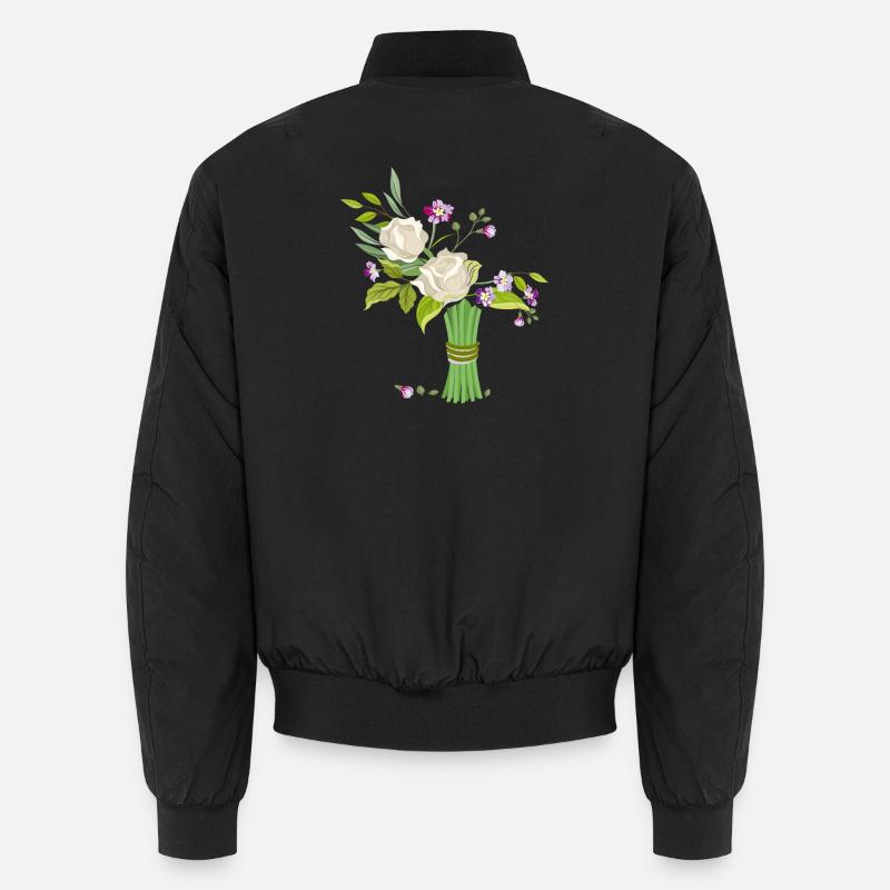 Blumenstrauss Unisex Bomberjacke
