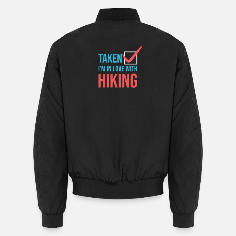 Mountains Statement Hiker Hiking Unisex Bomber Jacket