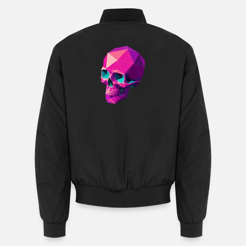 Crâne Géométrique Bomber unisexe