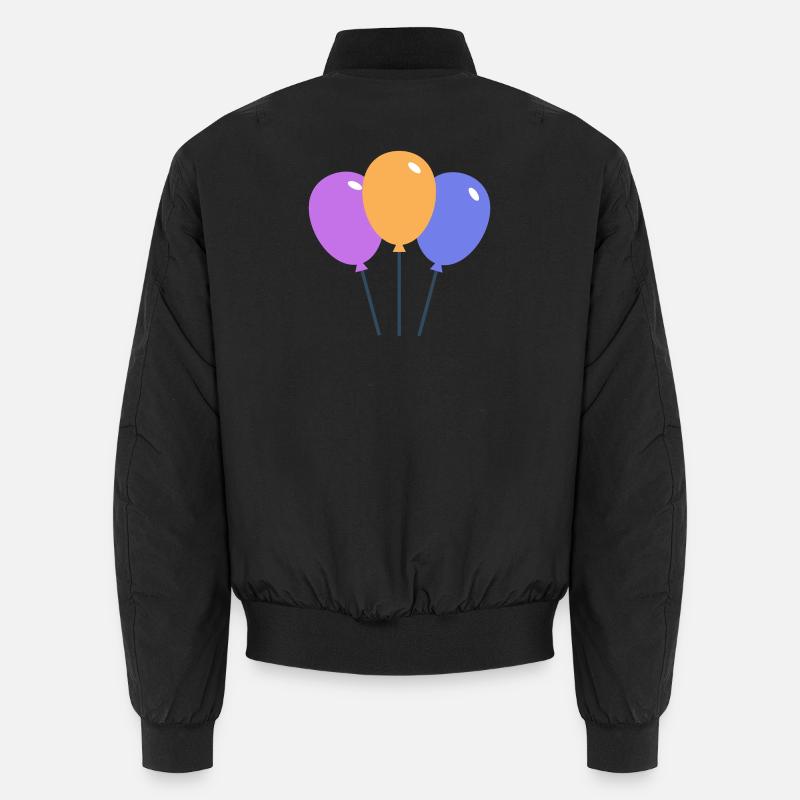 Ballons colorés Bomber unisexe