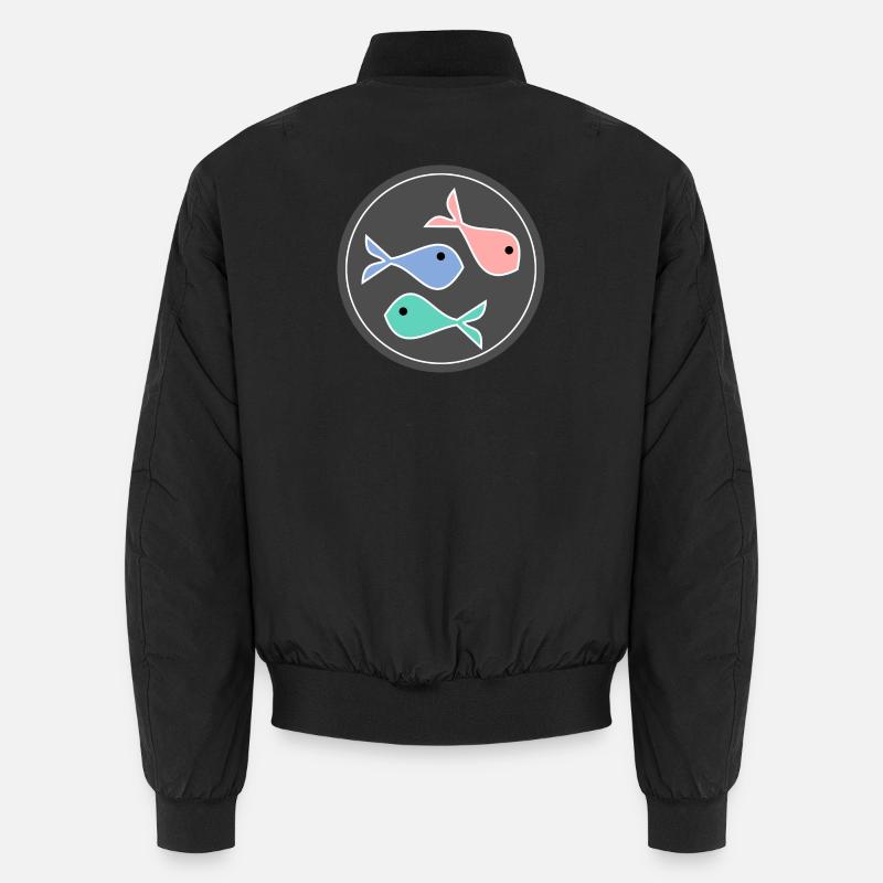 SARDINE. POISSON. POISSON D'AVRIL. PÂQUES. MER Bomber unisexe