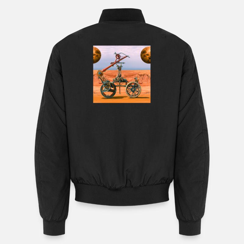 Mars car dans le style steampunk Bomber unisexe
