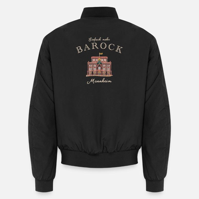 Mannheim, Baroque Palace, Baden-Württemberg Unisex Bomber Jacket