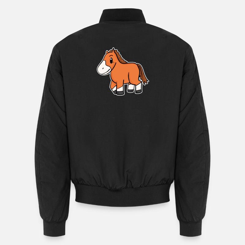 Motif de cheval Bomber unisexe