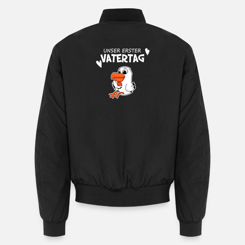 Vatertag - erster Vatertag Geschenk Unisex Bomberjacke