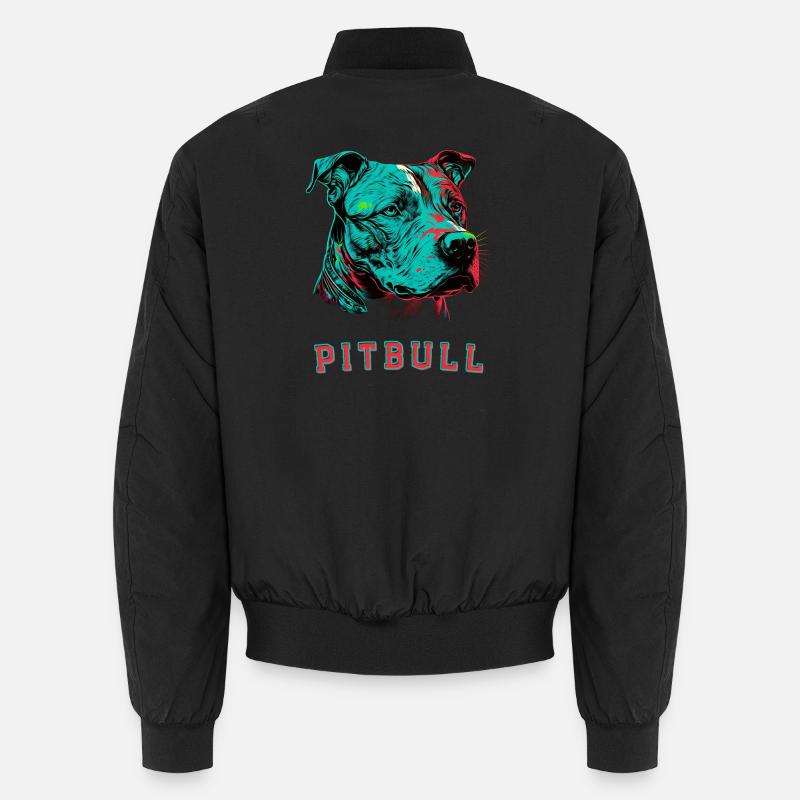 Pitbull - Bomber unisexe - noir