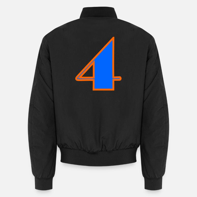 4 ANS,4e ANNIVERSAIRE,ANNIVERSAIRE 4 ANS,QUATRE Bomber unisexe