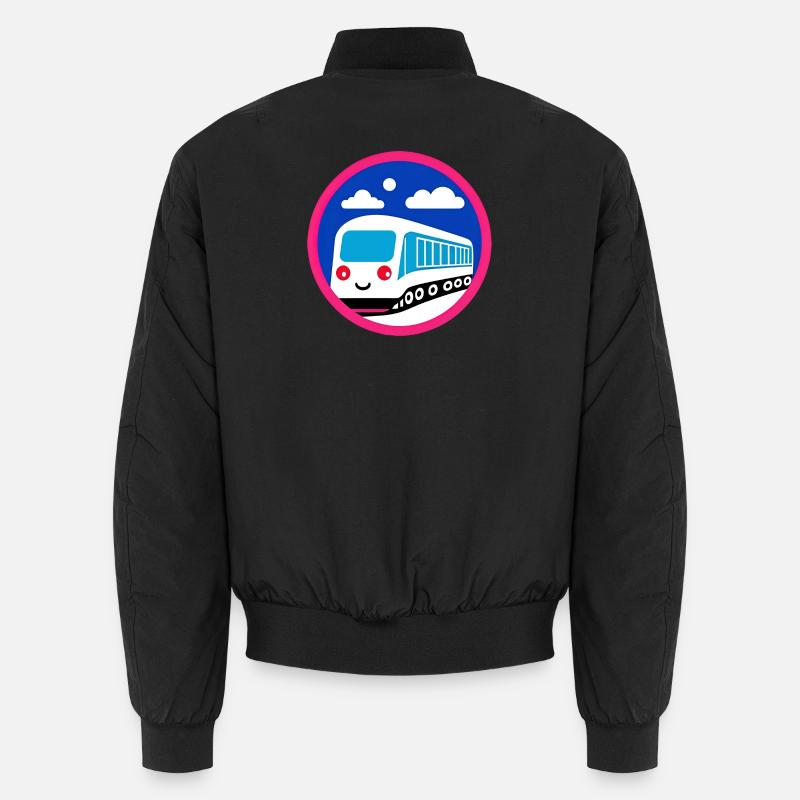 Locomotive, train, chemin de fer Bomber unisexe
