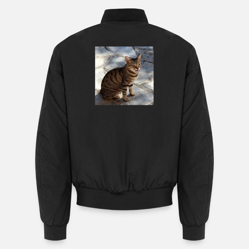 Chat chaton affiche chat carré affiche Bomber unisexe