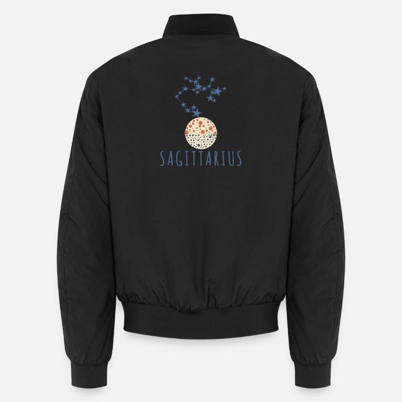 The constellation of Sagittarius Unisex Bomber Jacket